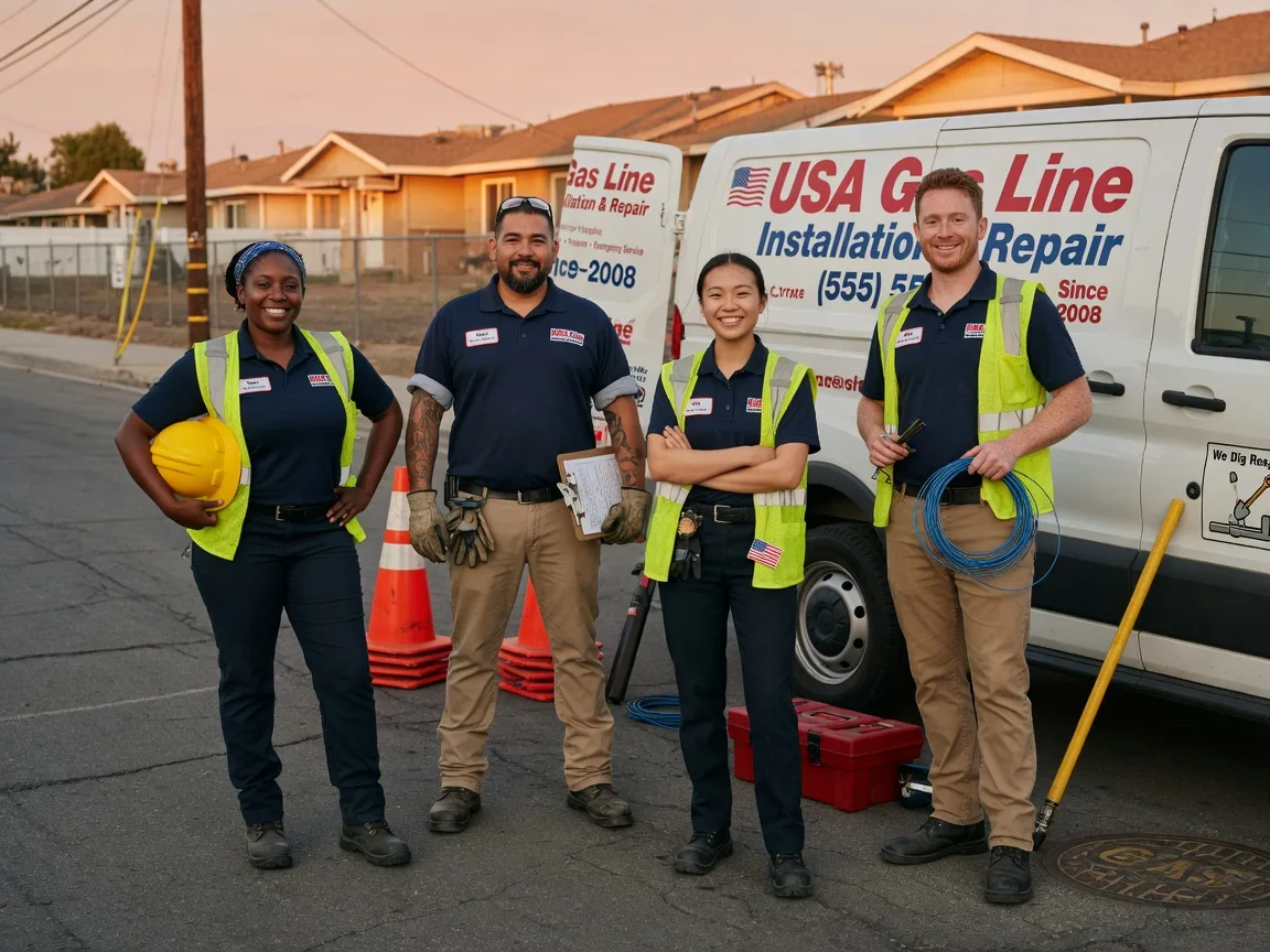 Gas Line Installation company in Lowry City, MO
